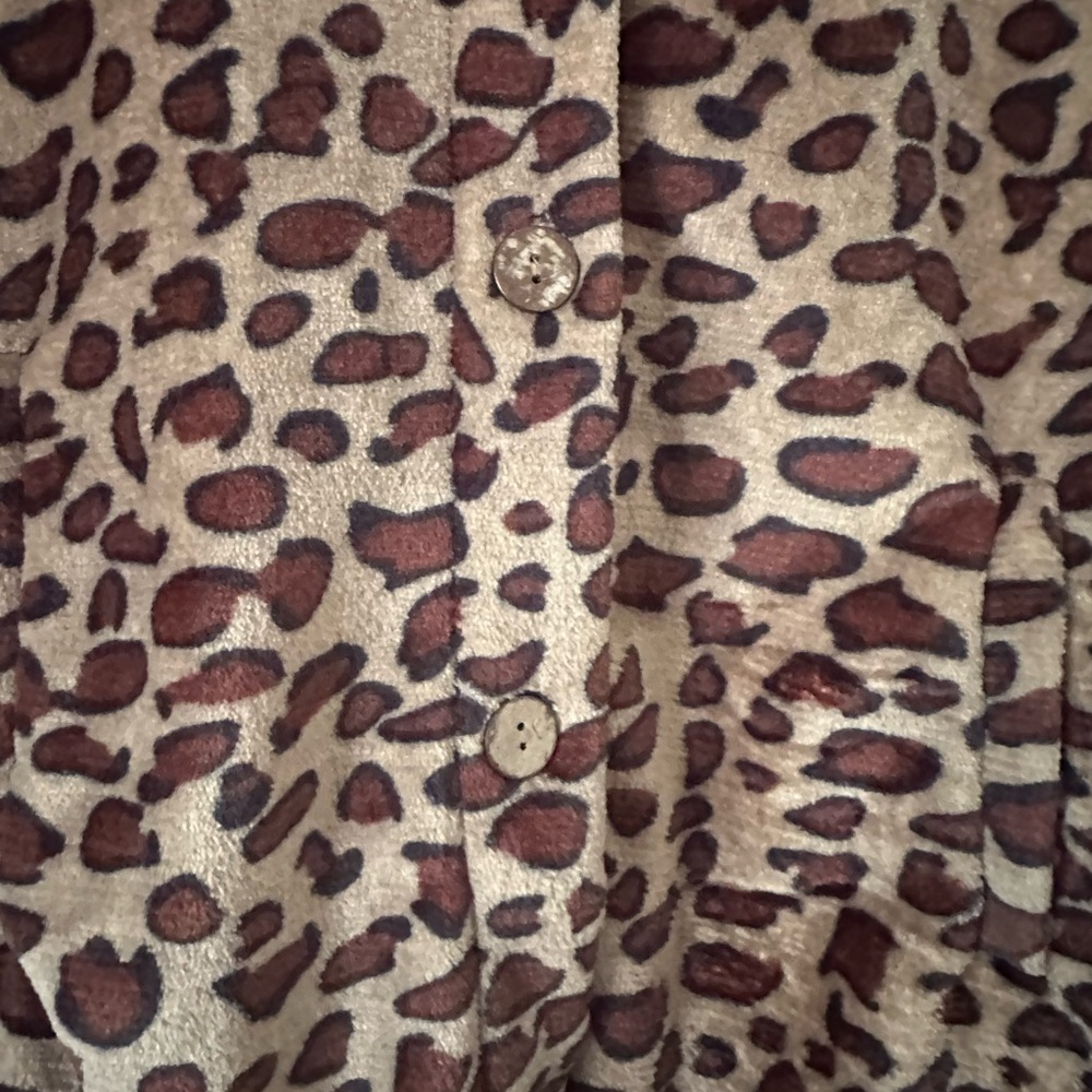 Unbranded Leopard Animal Ears Swing Coat - Picture 2 of 10